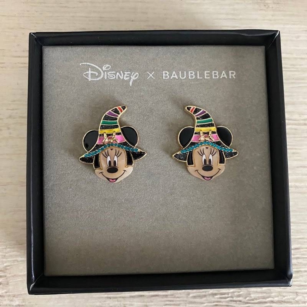 Disney X Baublebar Minnie Mouse Witch Earrings